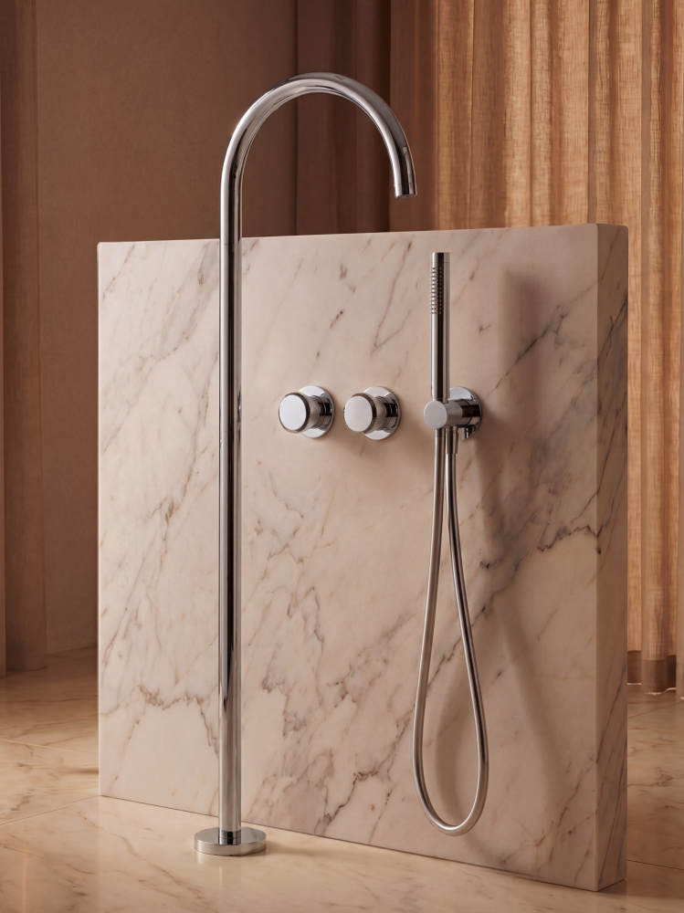Смеситель для ванны ALTROBAGNO Рикко (Ricco) 020204 Cr