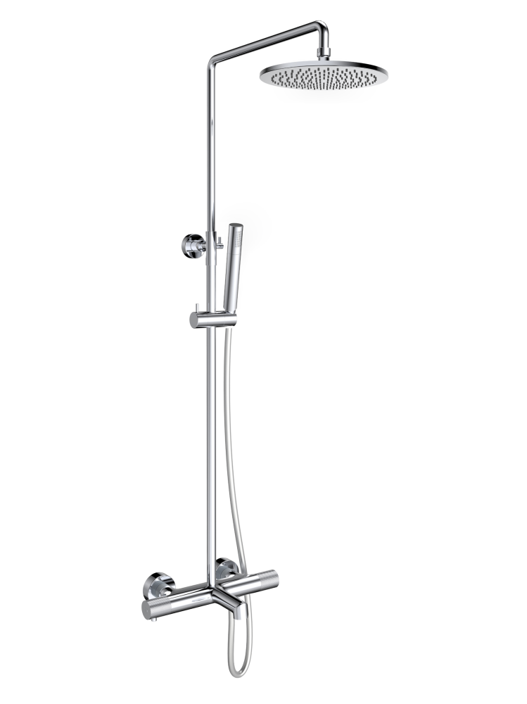 Душевая система с термостатом AltroBagno Intento 030420 Cr