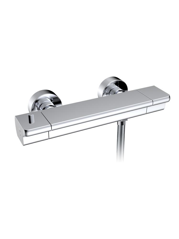 Смеситель для душа с термостатом AltroBagno Lamberto 030501 Cr