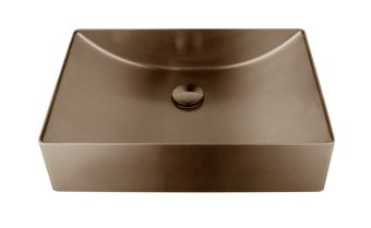 Раковина AltroBagno Futuro 001016 BrAn из нержавеющей стали