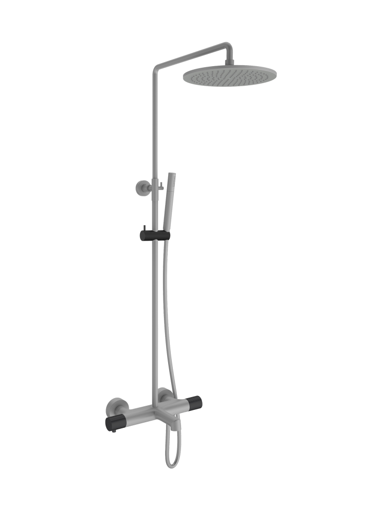 Душевая система с термостатом AltroBagno Intento 030421 GrNe