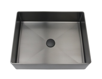 Раковина AltroBagno Accordo 001010 MtGr из нержавеющей стали