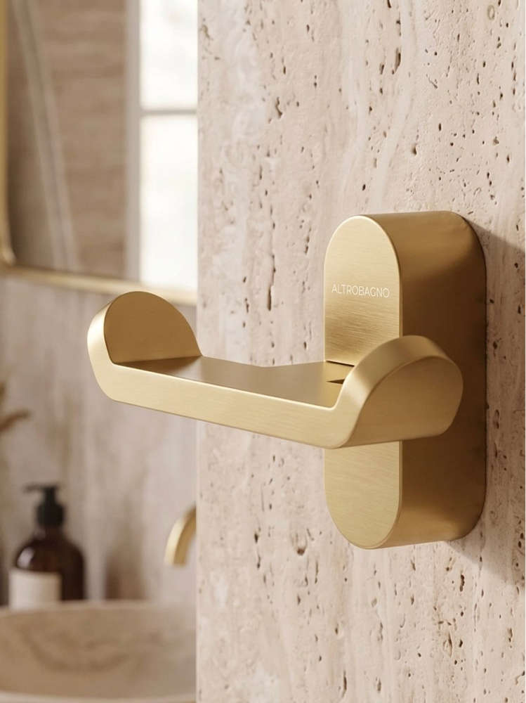 Крючок двойной ALTROBAGNO Люминозо (Luminoso) 081022 BG