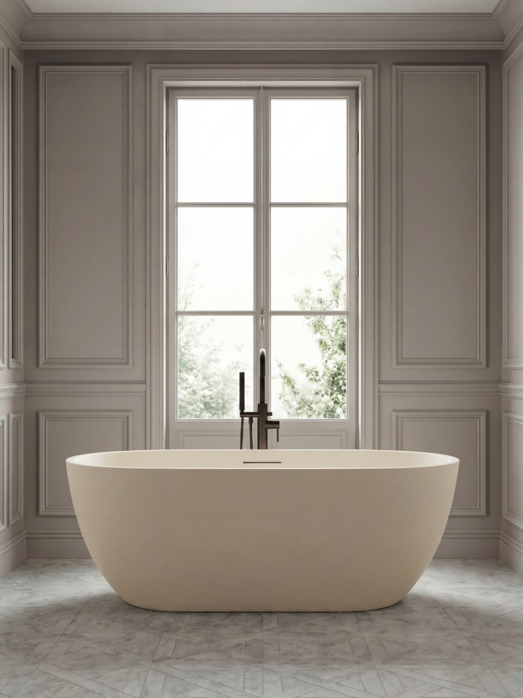 Ванна из искусственного камня AltroBagno Bruna 090203 Cream