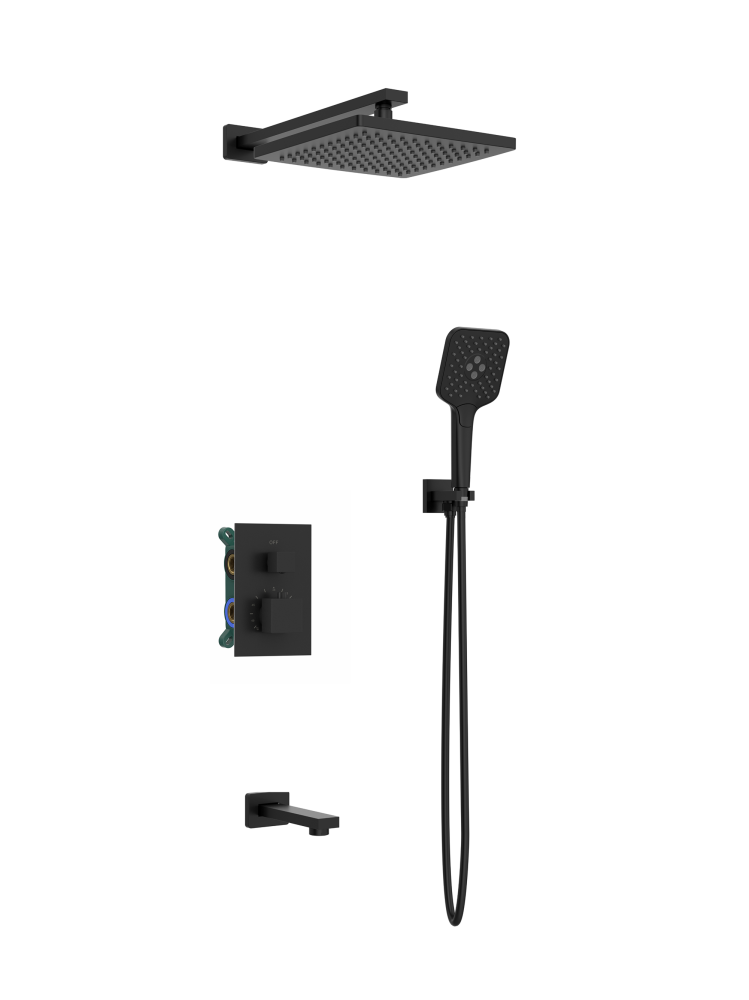 Душевая система с термостатом AltroBagno Lamberto 040412 MB