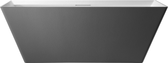 Ванна из искусственного камня AltroBagno Francesca 090105 Cement Grey &White