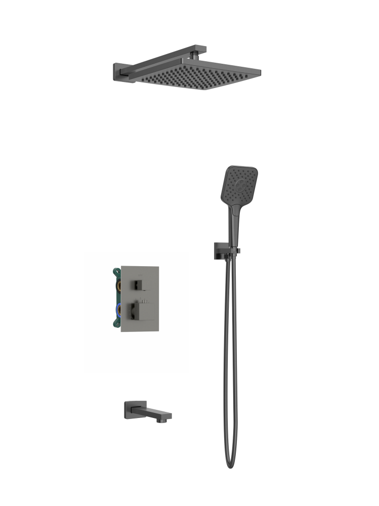 Душевая система с термостатом AltroBagno Lamberto 040411 GM