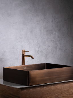 Раковина AltroBagno Solido 001024 BrAn из нержавеющей стали