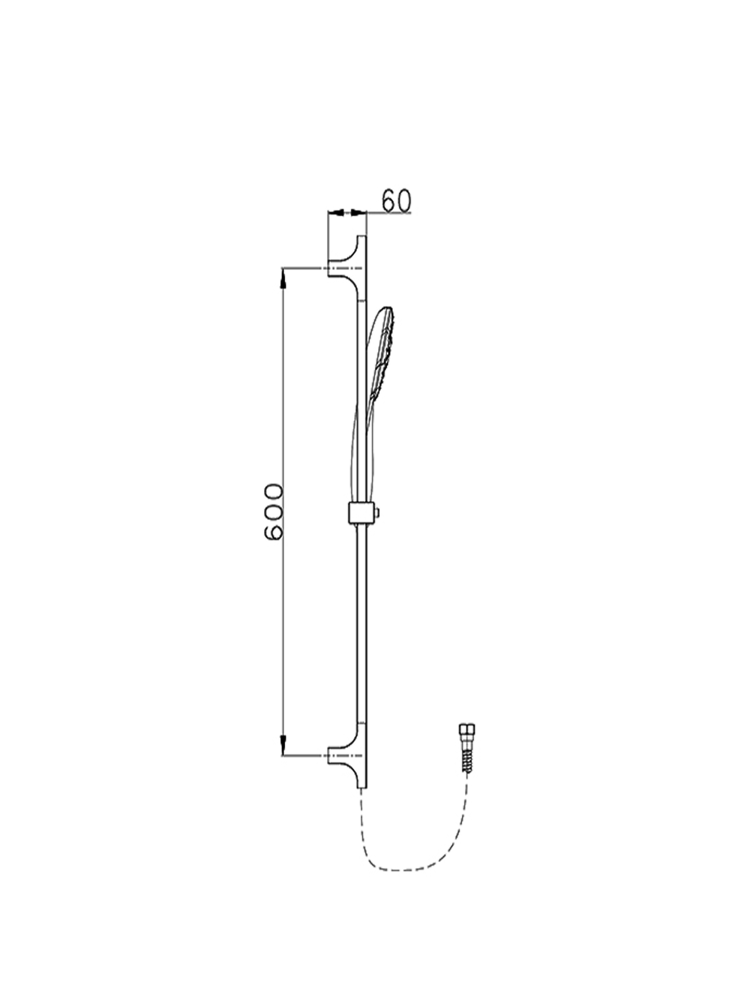 Душевой гарнитур ALTROBAGNO SS 030304 NeOp
