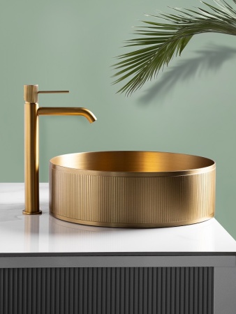 Раковина AltroBagno Costoso 001005 OrSp из нержавеющей стали