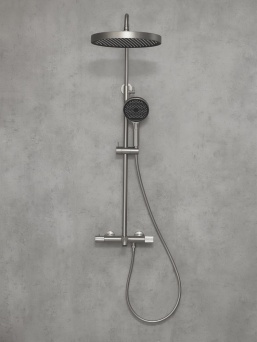 Душевая система с термостатом AltroBagno Bilancia 030427 Ni