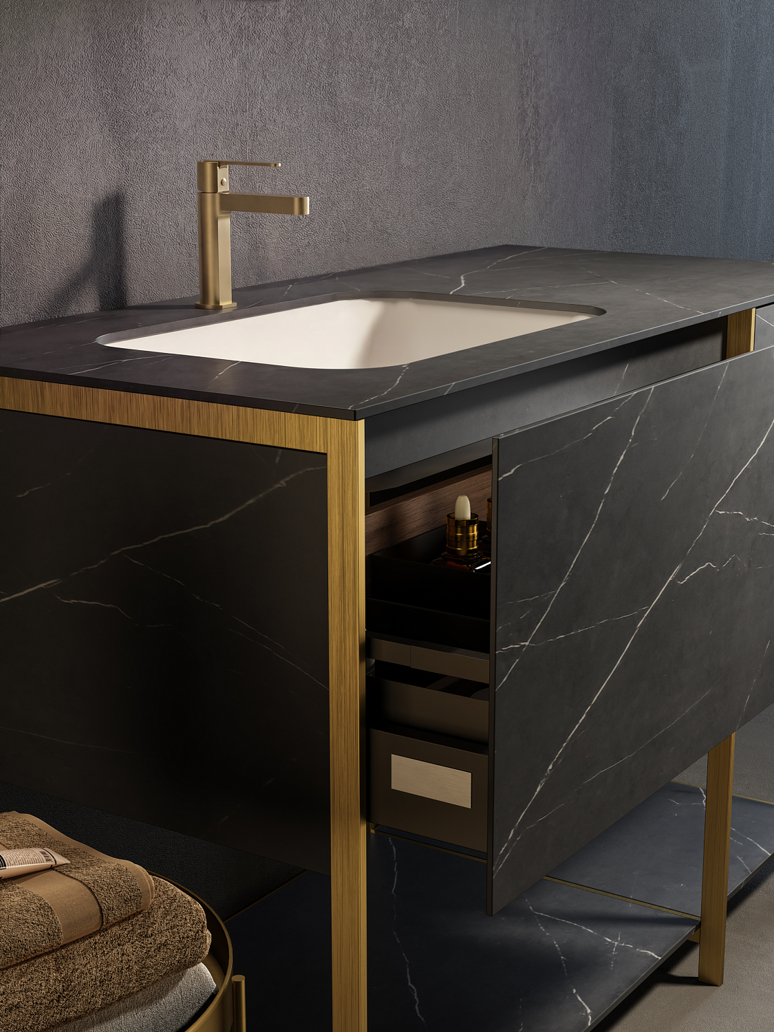 Тумба с раковиной AltroBagno Forlì  1200