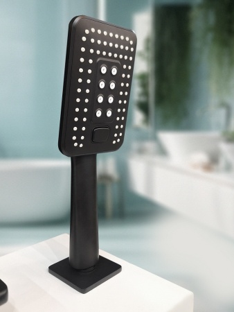 Смеситель на борт ванной с душем AltroBagno Lamberto 020106 MB