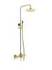 Душевая система с термостатом ALTROBAGNO Костанца (Costanza) 030419 Or