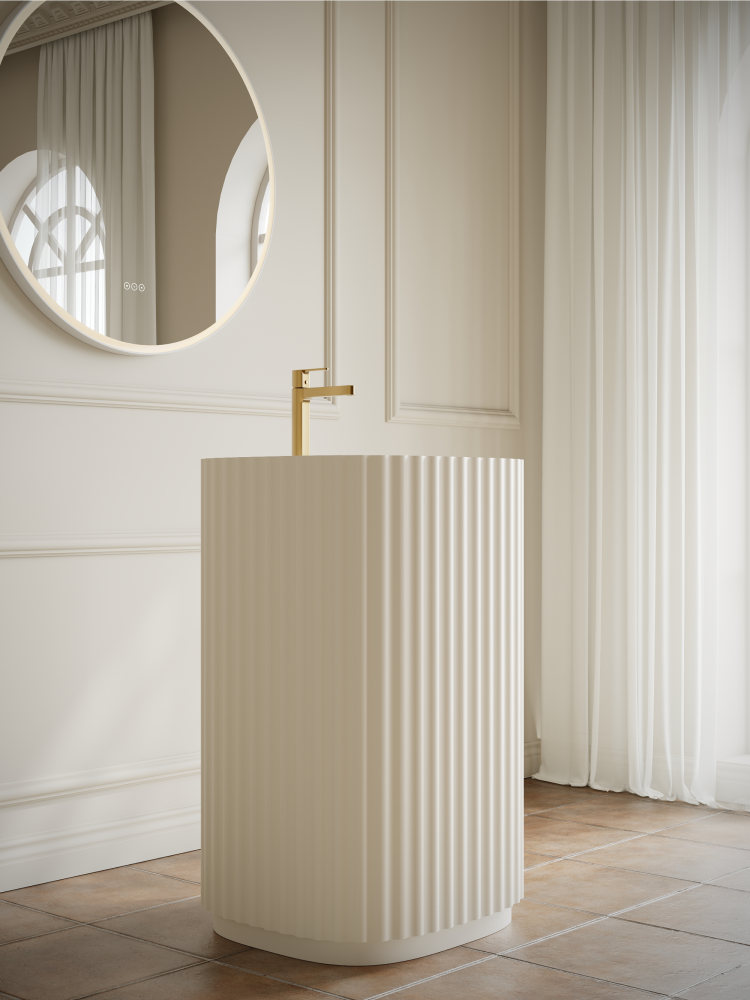 Раковина напольная AltroBagno Koko 500 Cream