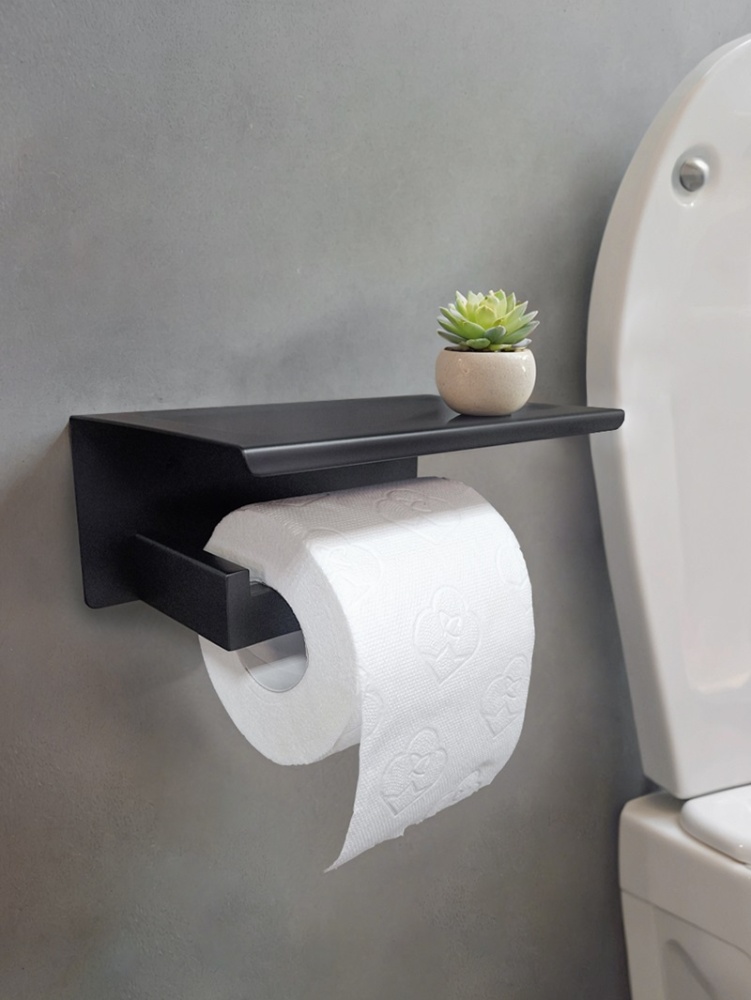 Держатель для туалетной бумаги с полкой AltroBagno Aperto 080905 MB