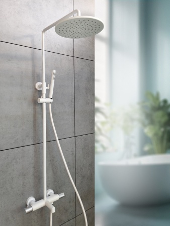 Душевая система с термостатом AltroBagno Intento 030424 MW