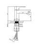 Смеситель для раковины ALTROBAGNO Диретто (Diretto) 0107 Bi