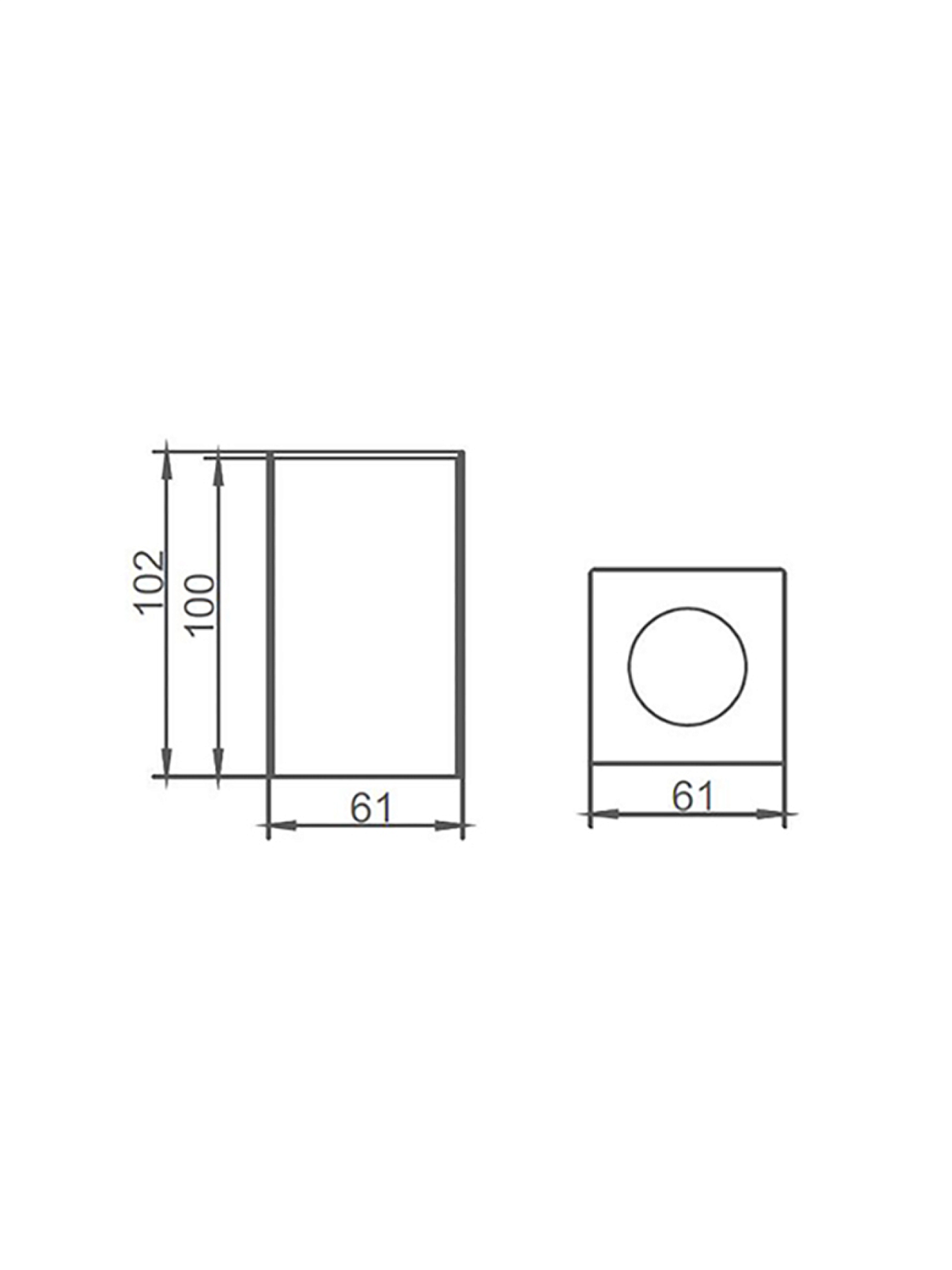 Бокс для салфеток AltroBagno BH 083101 Cr
