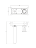 Смеситель для раковины ALTROBAGNO Рикко (Ricco) 010521 BC