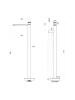 Смеситель для ванны ALTROBAGNO Рикко (Ricco) 020209 Cr