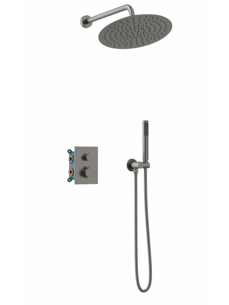Душевая система с термостатом ALTROBAGNO Юнион (Unione) 040409 GM