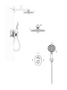 Душевая система ALTROBAGNO Иконико (Iconico) 040116 GM