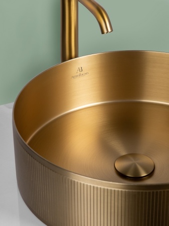 Раковина AltroBagno Costoso 001005 OrSp из нержавеющей стали