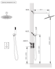 Душевая система с термостатом AltroBagno Unione 040419 Ni