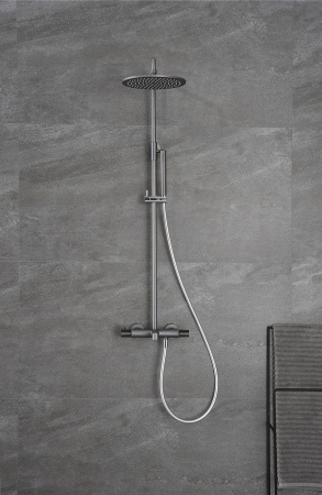 Душевая система с термостатом AltroBagno Intento 030421 GrNe