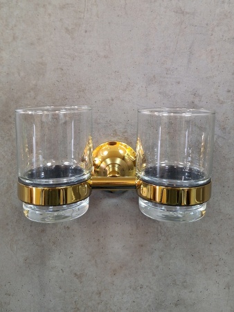 Стакан двойной подвесной AltroBagno Corposo 081702 Gl