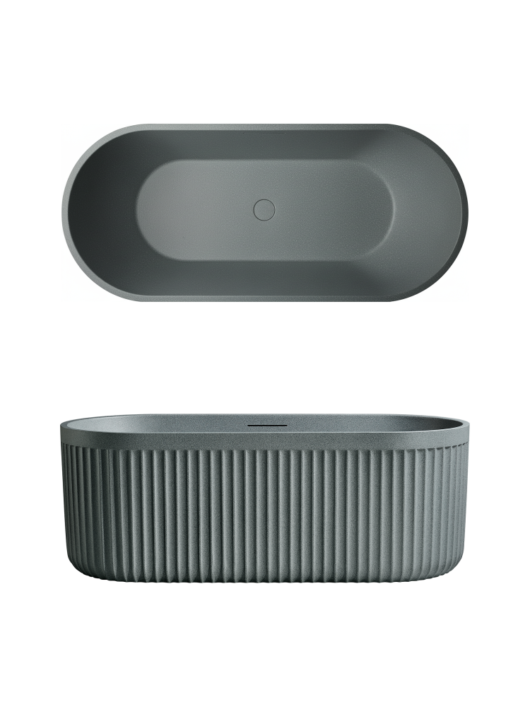 Ванна из искусственного камня AltroBagno Gianni 090212 Granite Gray