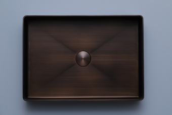 Раковина AltroBagno Astro 001020 BrAn из нержавеющей стали