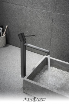 Смеситель для раковины AltroBagno Intento 010216 GrNe