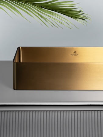 Раковина AltroBagno Astro 001017 OrSp из нержавеющей стали