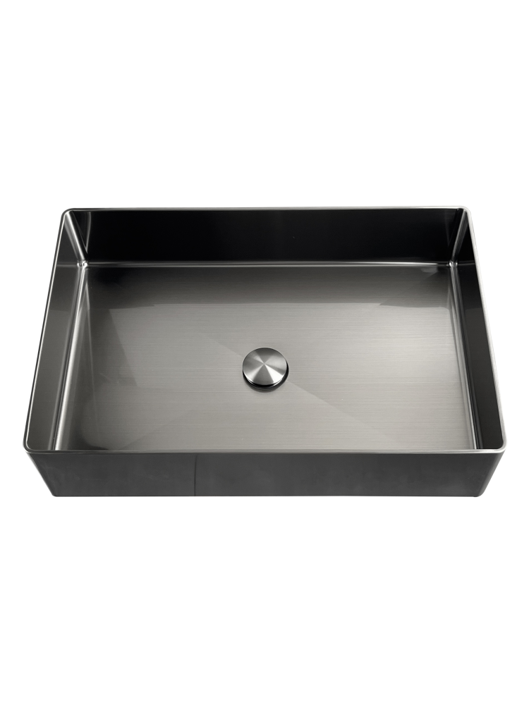 Раковина ALTROBAGNO Солидо (Solido) 001022 MtGr из нержавеющей стали