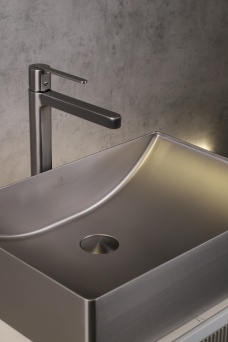 Раковина AltroBagno Futuro 001014 MtGr из нержавеющей стали