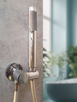 Душевая система с термостатом AltroBagno Unione 040407 Cr