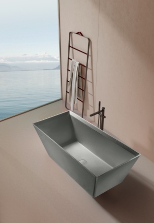 Ванна из искусственного камня AltroBagno Francesca 090104 Cement Grey
