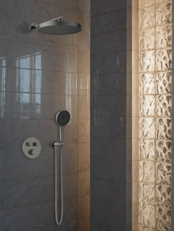 Душевая система с термостатом AltroBagno Bilancia 040415 Ni