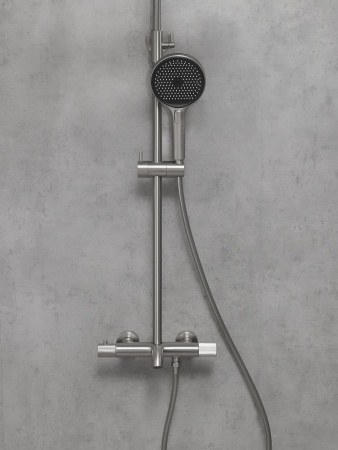 Душевая система с термостатом AltroBagno Bilancia 030427 Ni
