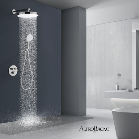 Душевая система с термостатом AltroBagno Bilancia 040415 Ni