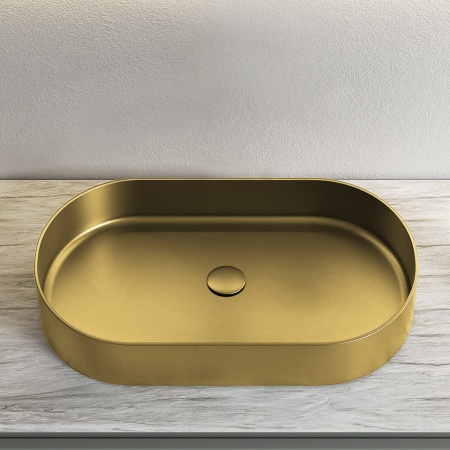 Раковина AltroBagno Eterno 001025 OrSp из нержавеющей стали