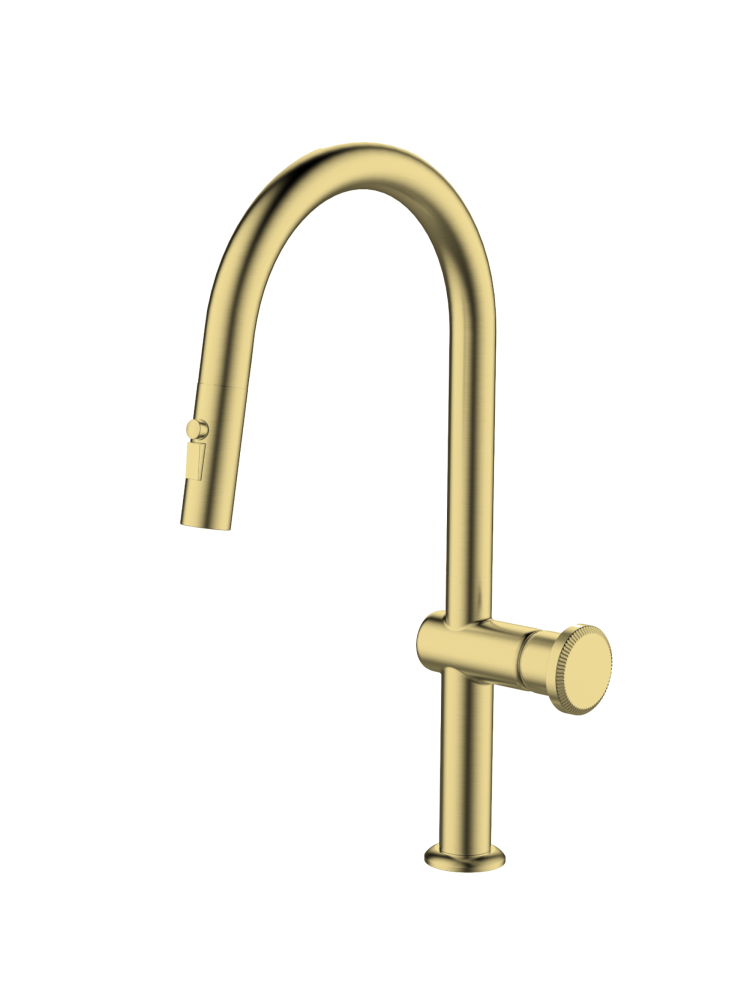 Смеситель для кухни с выдвижным изливом ALTROBAGNO Рикко (Ricco) 050210 BG