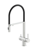 Смеситель для кухни с гибким изливом ALTROBAGNO Флуссо (Flusso) 050201 Ni