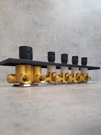 Душевая система с термостатом AltroBagno Metropoli 040401 NeOp