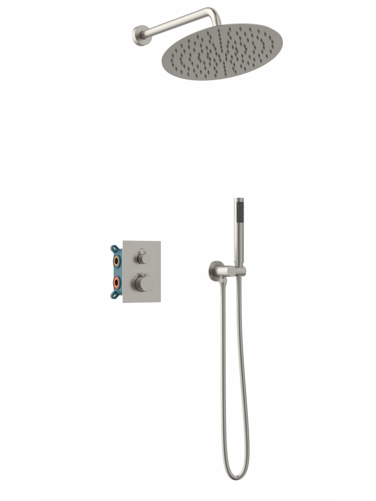Душевая система с термостатом ALTROBAGNO Юнион (Unione) 040419 Ni