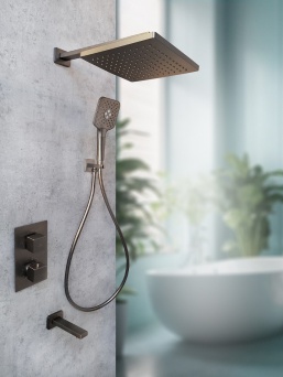 Душевая система с термостатом AltroBagno Lamberto 040411 GM