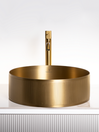 Раковина AltroBagno Costoso 001005 OrSp из нержавеющей стали