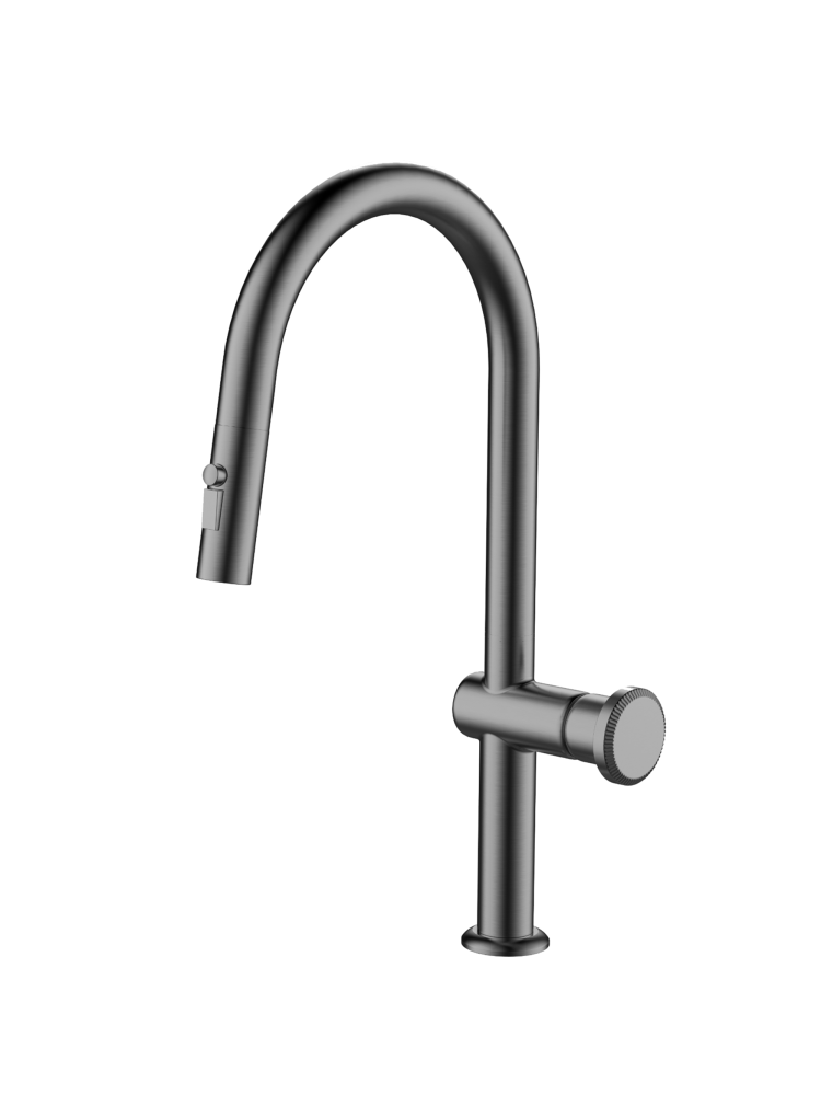 Смеситель для кухни с выдвижным изливом ALTROBAGNO Рикко (Ricco) 050211 GM